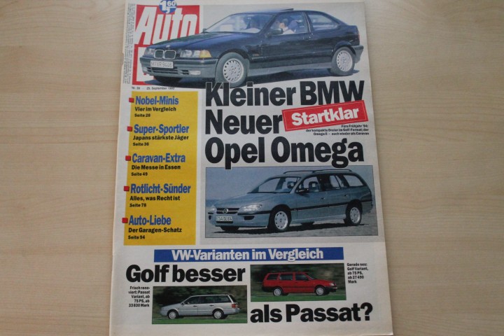 Deckblatt Auto Bild (39/1993)